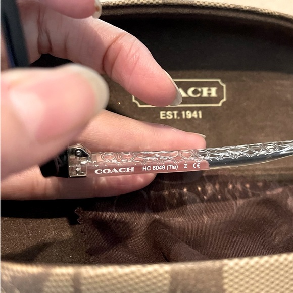 Authentic Coach Glasses with Coach case & lens cloth - HC6049 - Picture 6 of 14